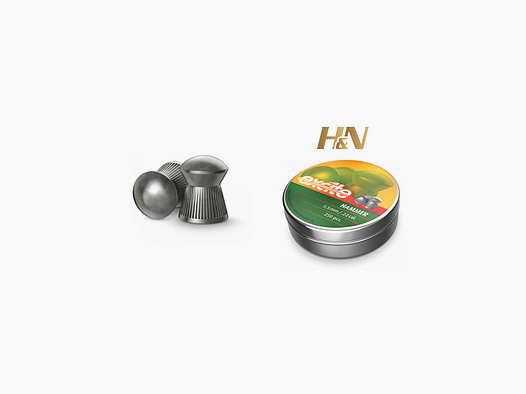 H&N – HAENDLER &NATERMANN Balines H&N Excite Hammer cal. 5,50 mm. Lata 250 uds. de 0,95 g.