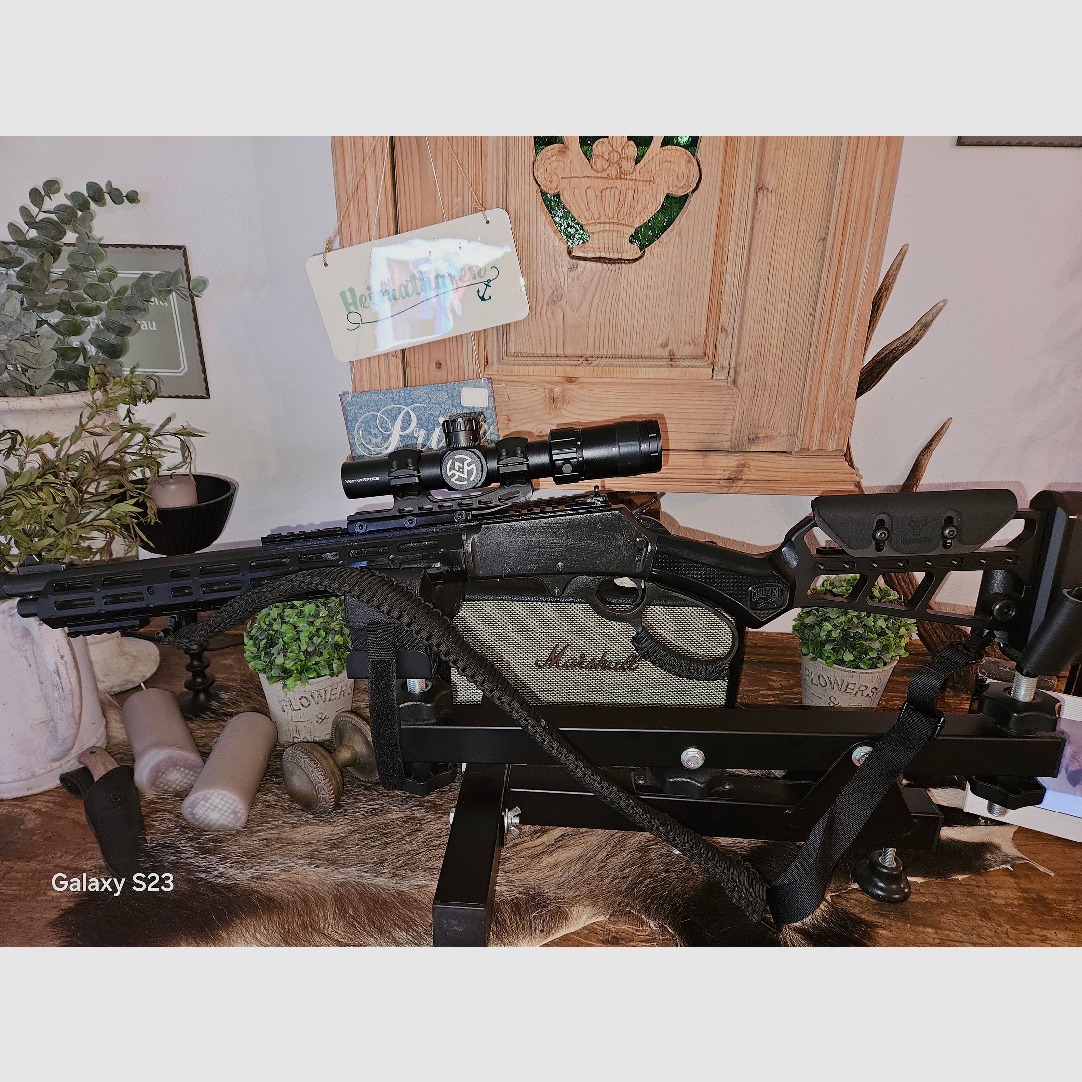Marlin 45/70 " orig. Dark Series " voll getunt mit Orig. Zubehör  !