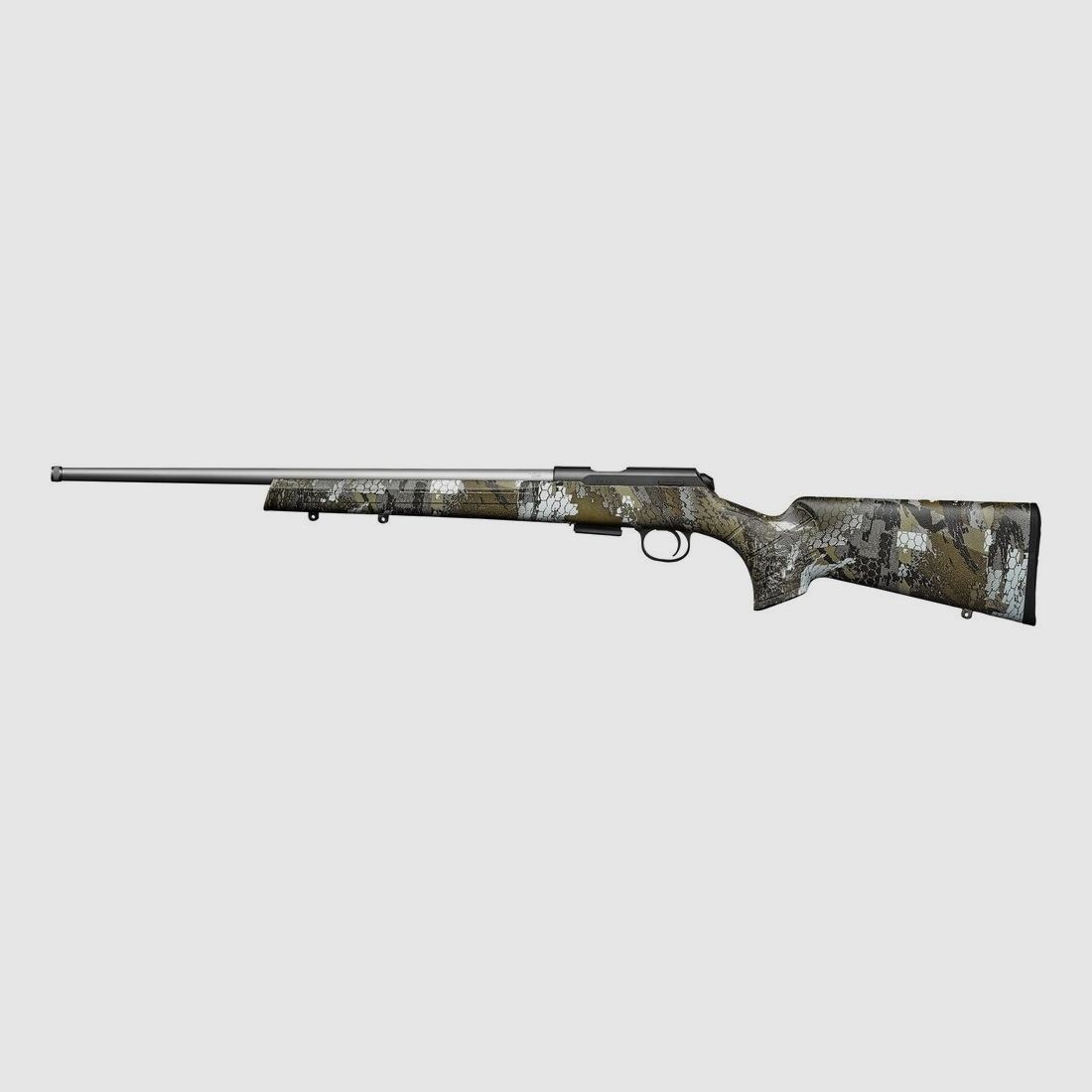 CZ KK-457 Camo Acciaio Fucile Ripetitore