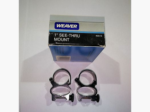 Monturas Weaver 1″ SEE-THRU MOUNT
