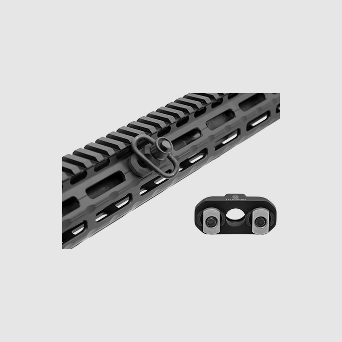 Adapter UTG do pierścienia na sling M-LOK (czarny), zdjęcie 2 z 5
