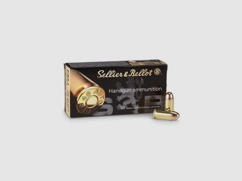 SELLEIER BELLOT 9x19 FMJ 115 Gr. (50 Stk.), Bild 1 von 2