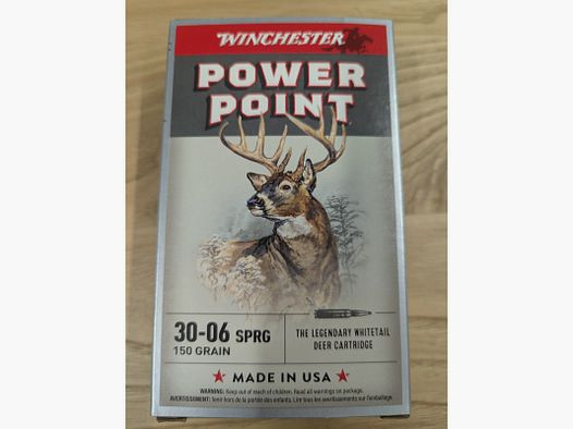 Winchester 30-06 Power Point 150 grs