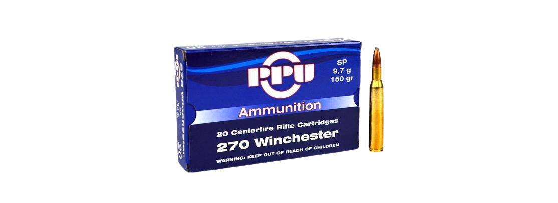 Prvi Partizan PPU .270 Winchester TM 150 grs 20 Schuss