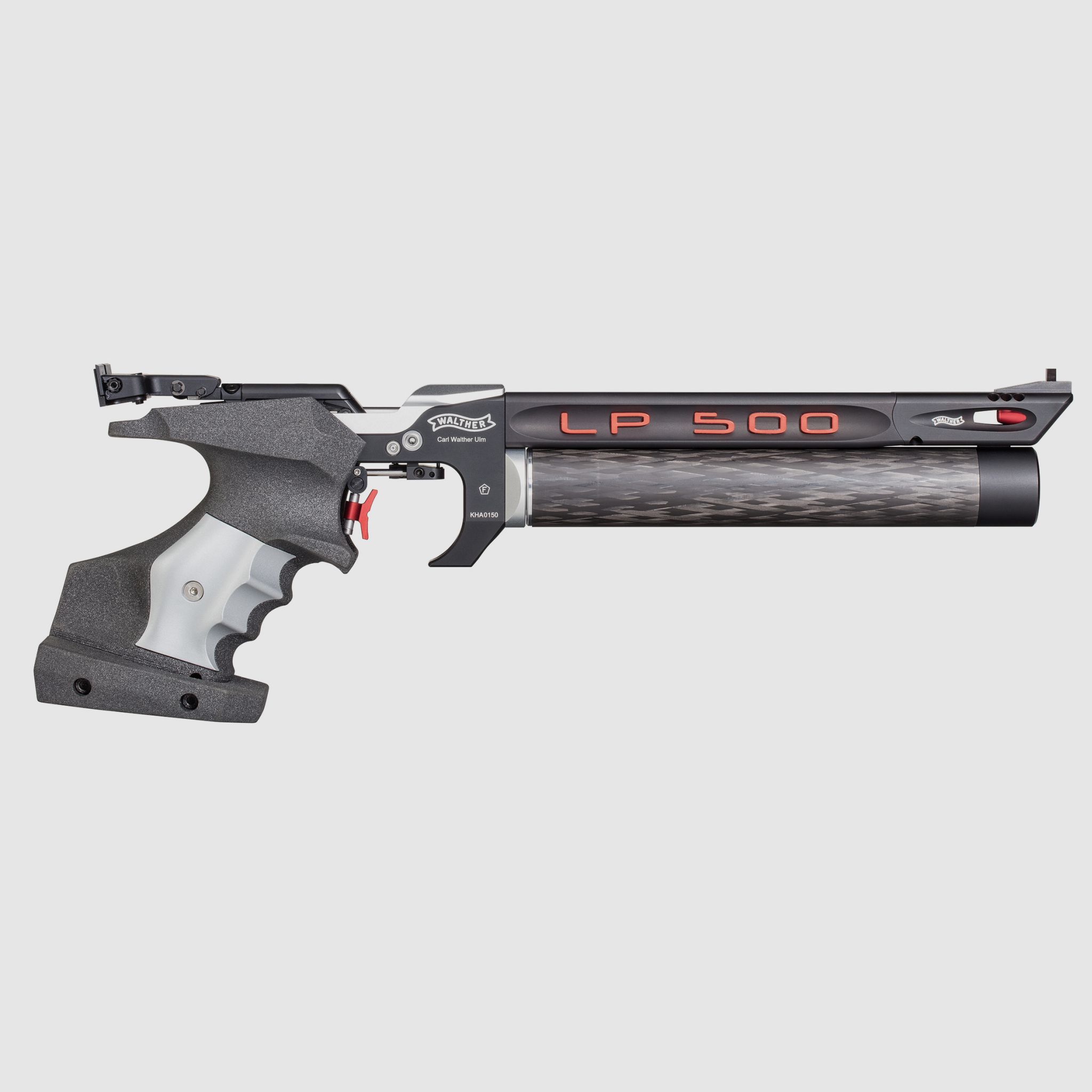 Walther LP500E Meister Manufak rechts, 5D grip maat M-L