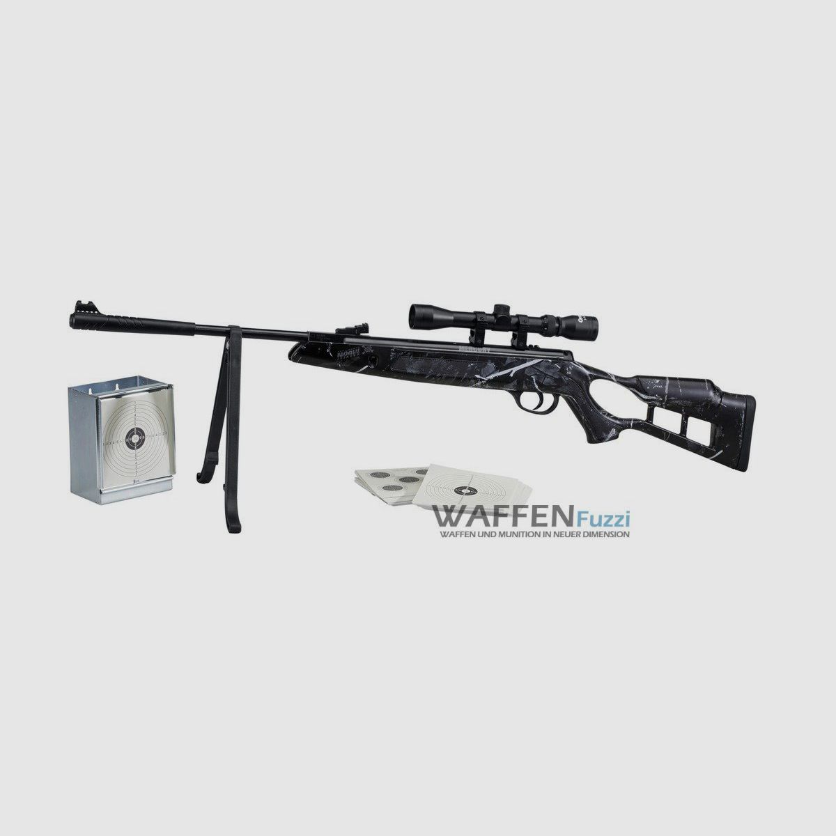 Mercury Chili Sondercamo im Set Luftgewehr Knicklauf 4,5mm Diabolo
