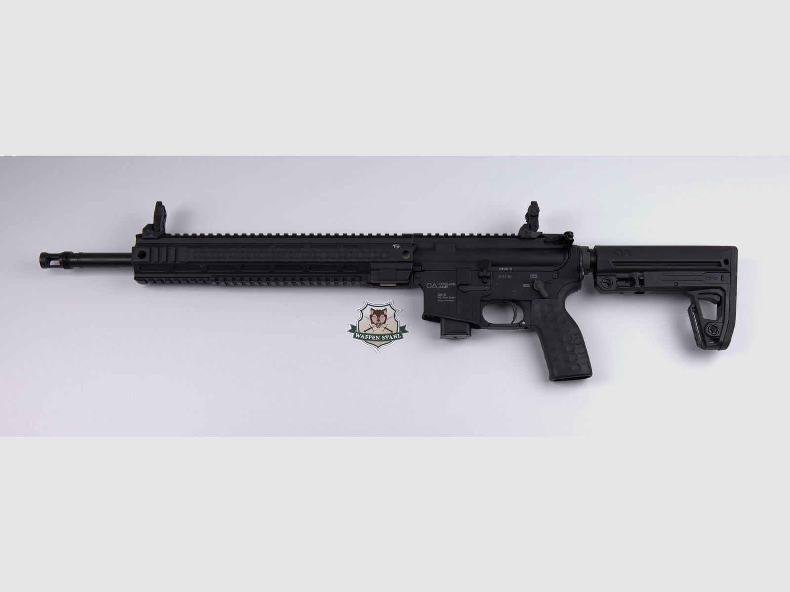 OA-15 PR M9, 16.75" Heavy Barrel, OA MSR Handguard 13", beids. Sicherung, OA M4-Schaft - UVP: 2.550,00 € - Lieferzeit: 6-8 Monate