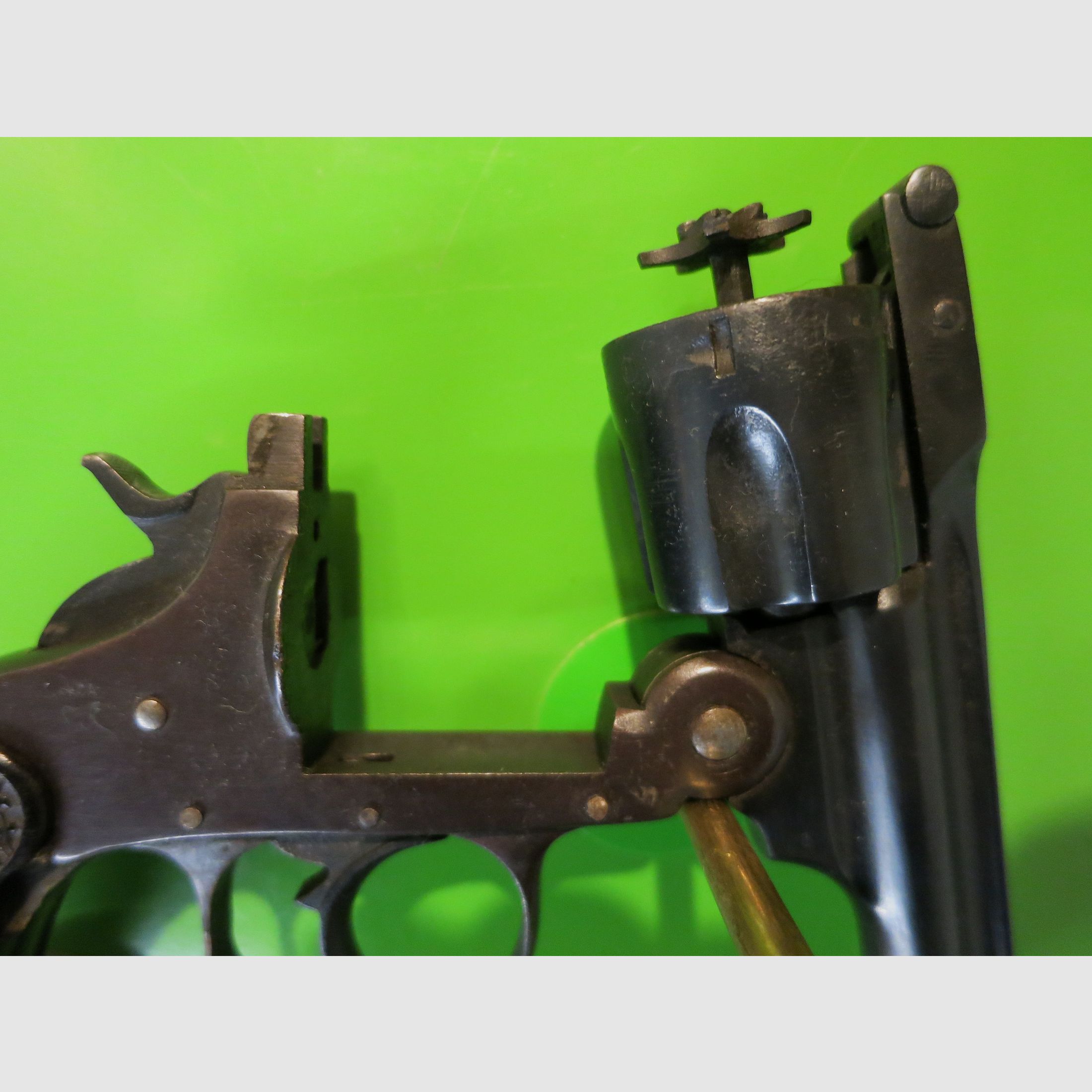 Garate Anitua & Co. (Marca) Kipplauf-Revolver, Kopie Smith & Wesson Frontier, super selten     #96-, Bild 11 von 13