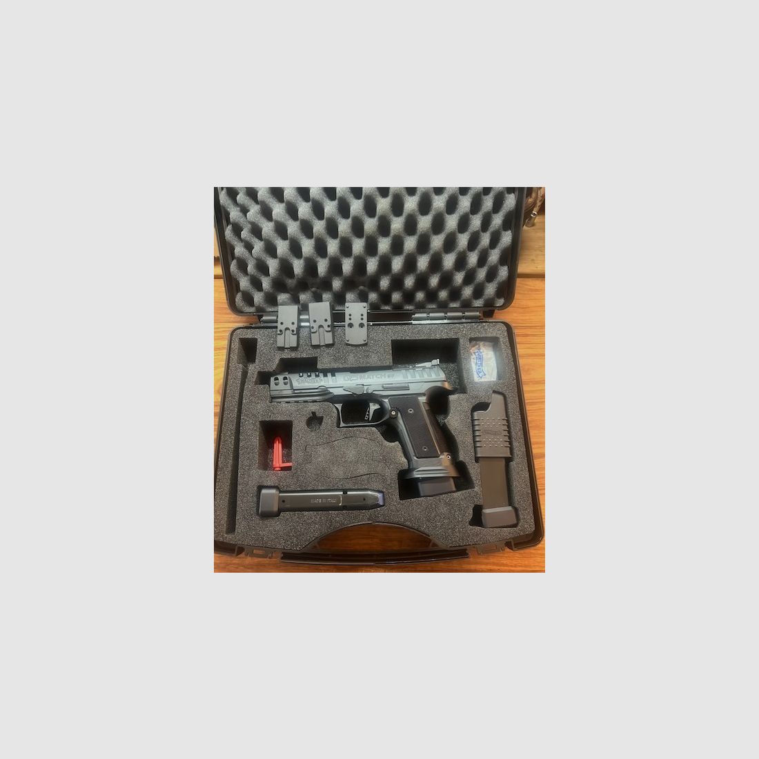 Walther Q5 SF Match Black Ribbon 9X19 INT OR 9mm Luger 