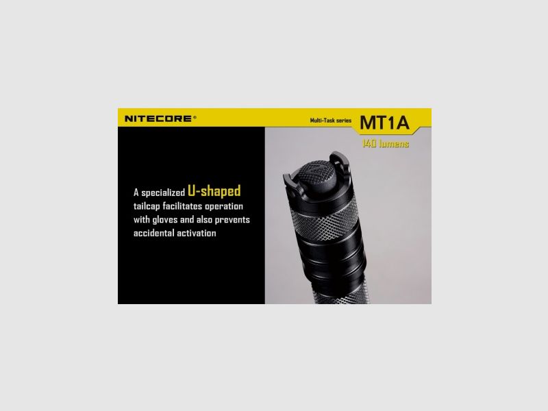 Lampe torche Nitecore MT1A 140 lumens, image 16 sur 20