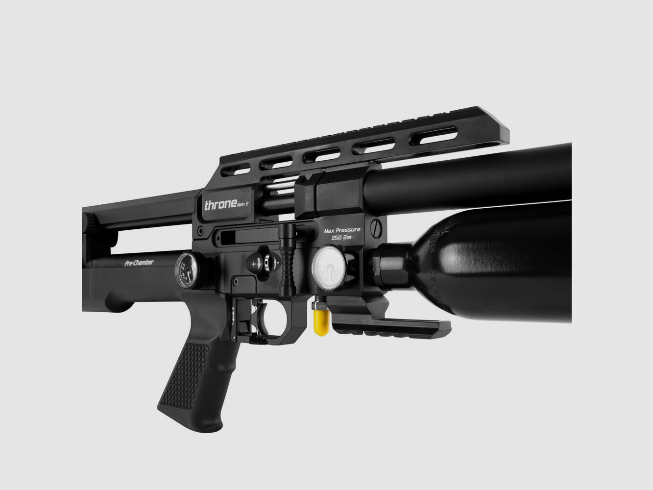 reximex Throne Gen2 PCP Gewehr 4,5mm Diabolos Schwarz