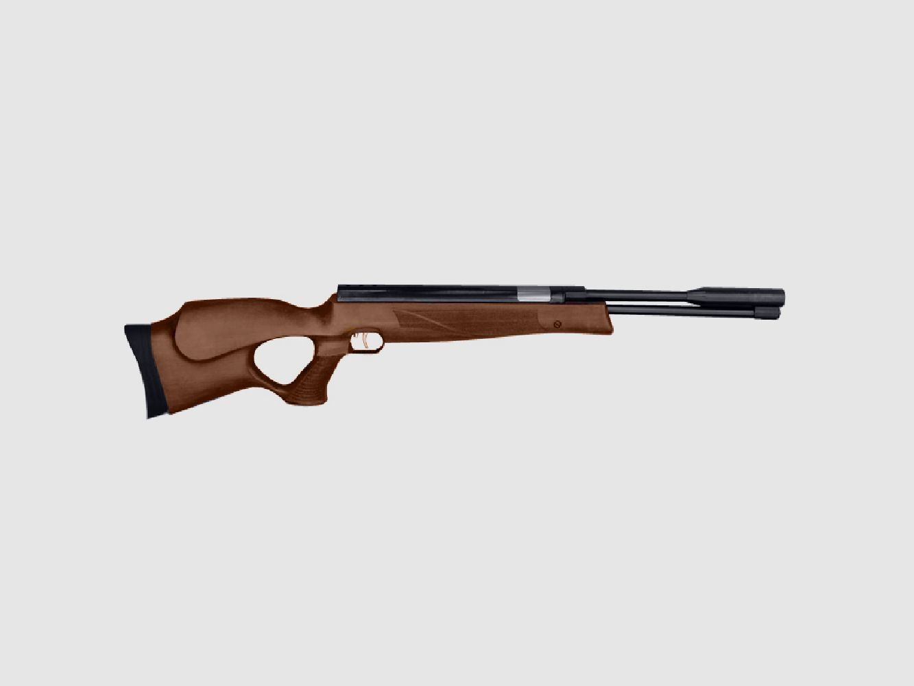 HW-LG Mod. 97 KT "F" m. Lochschaft u. verstellb. Schaftkappe