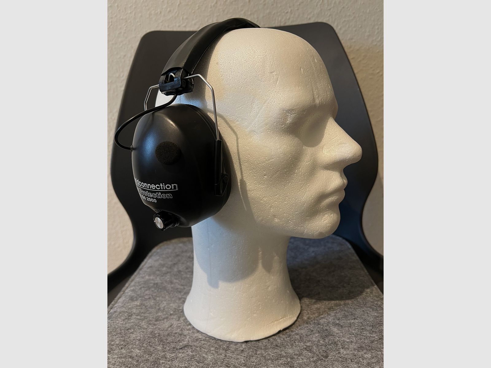 Elektronische gehoorbeschermers Worldconnection GS 2000 zwart