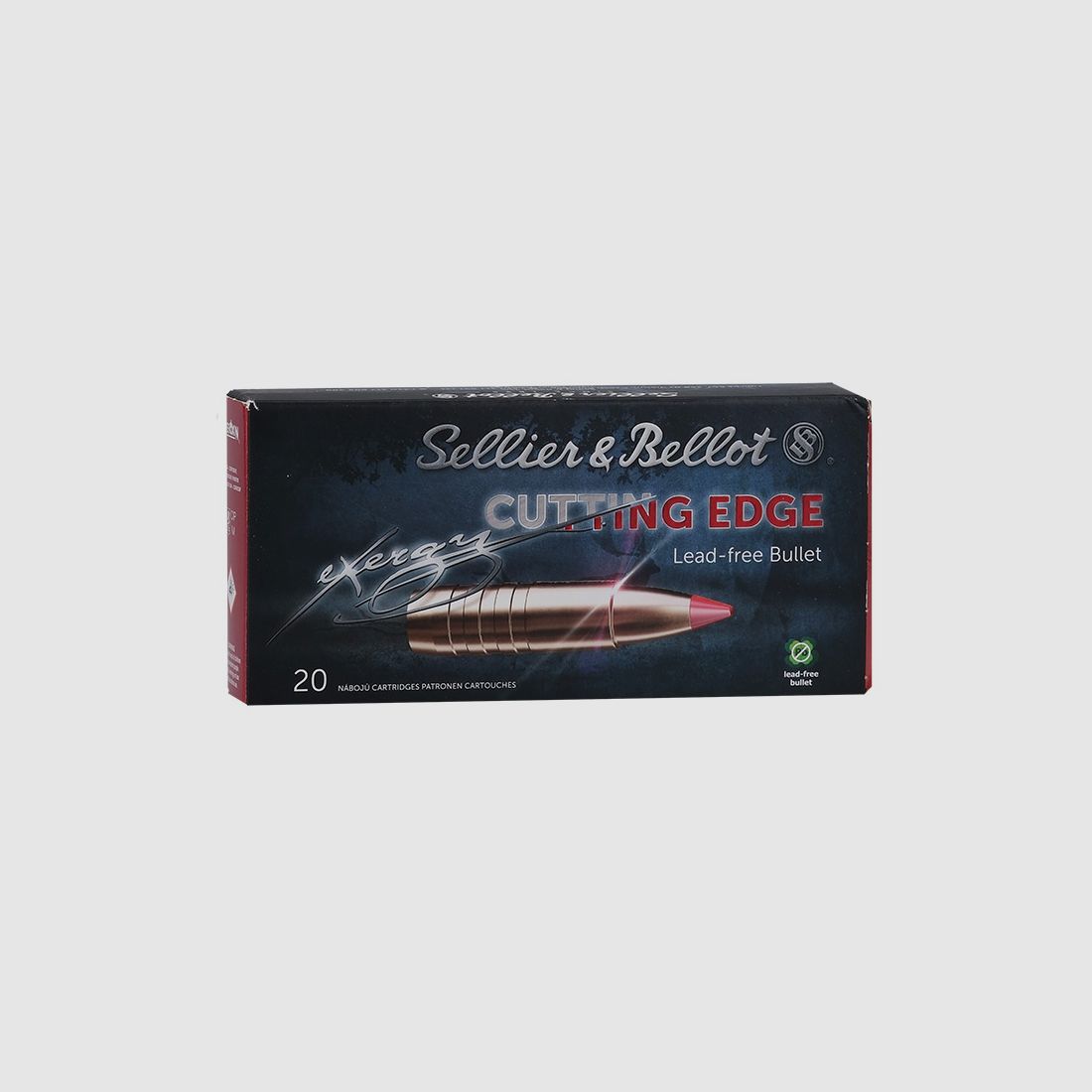 Sellier & Bellot 6,5 Creedmoor Exergy Edge 7,8g/120grs Cartucce per fucile