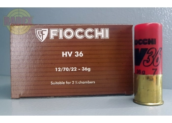 Amunicja śrutowa Fiocchi HV 36g nr7 kal. 12/70