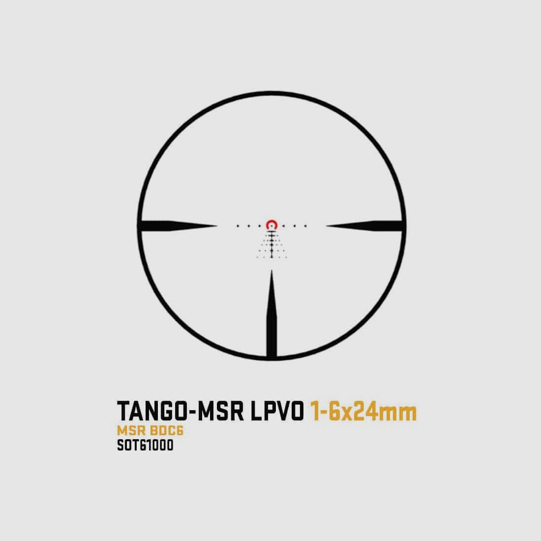 Sig Sauer Tango MSR 1-6×24 – BDC6 FFP – schwarz, Bild 2 von 5