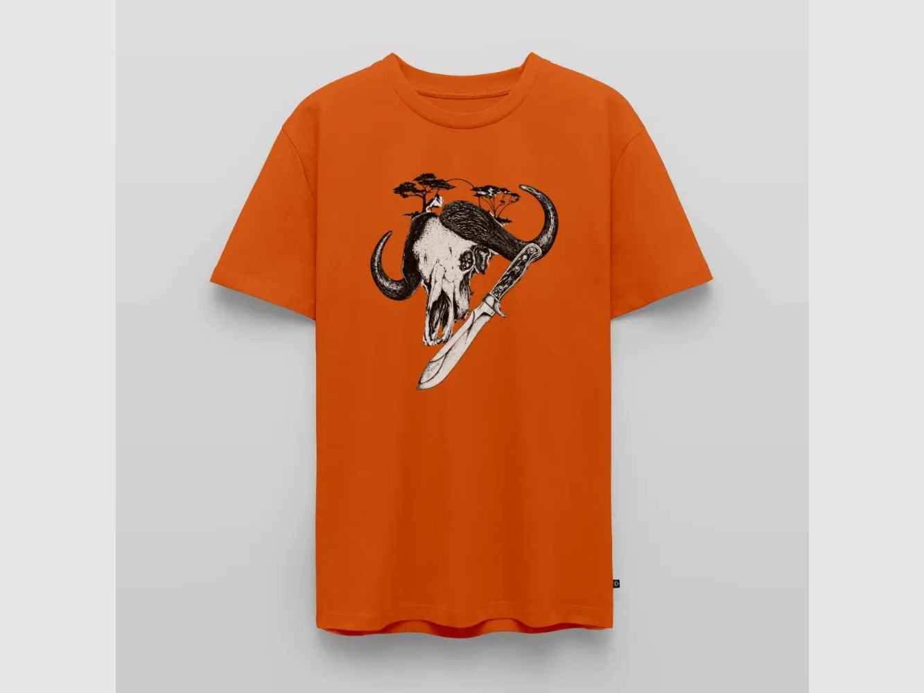 PUMA Heren Premium T-Shirt "White Hunter – Big Game"