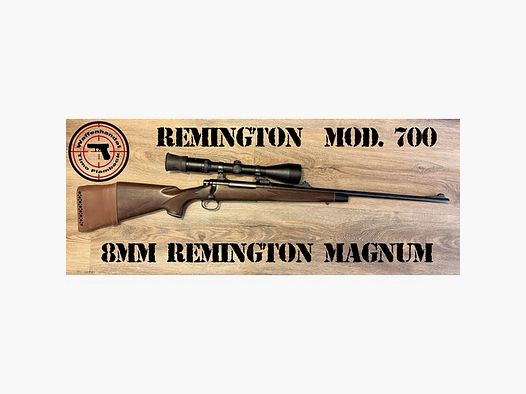 Repetierbüchse  Remington  Mod. 700  im Magnum-Kaliber 8mm Rem Mag (selten!!!)