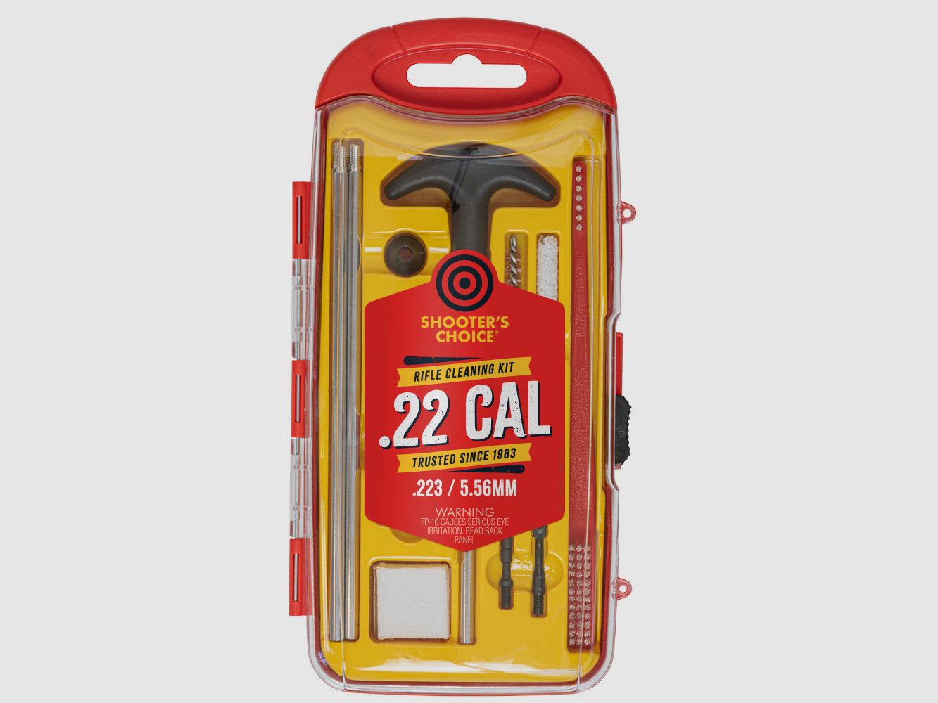 Shooter's Choice Gun Cleaning Kit .22 / .223 – 8-32 incl. FP-10 Lubricant Elite CLP (SHF-SRK-22)