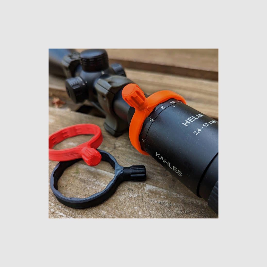 For Kahles Helia: Quick adjustment lever for magnification setting of the Kahles Helia series