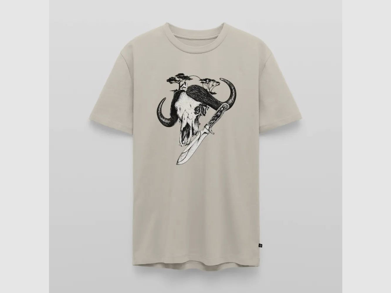 PUMA Heren Premium T-Shirt "White Hunter – Big Game"
