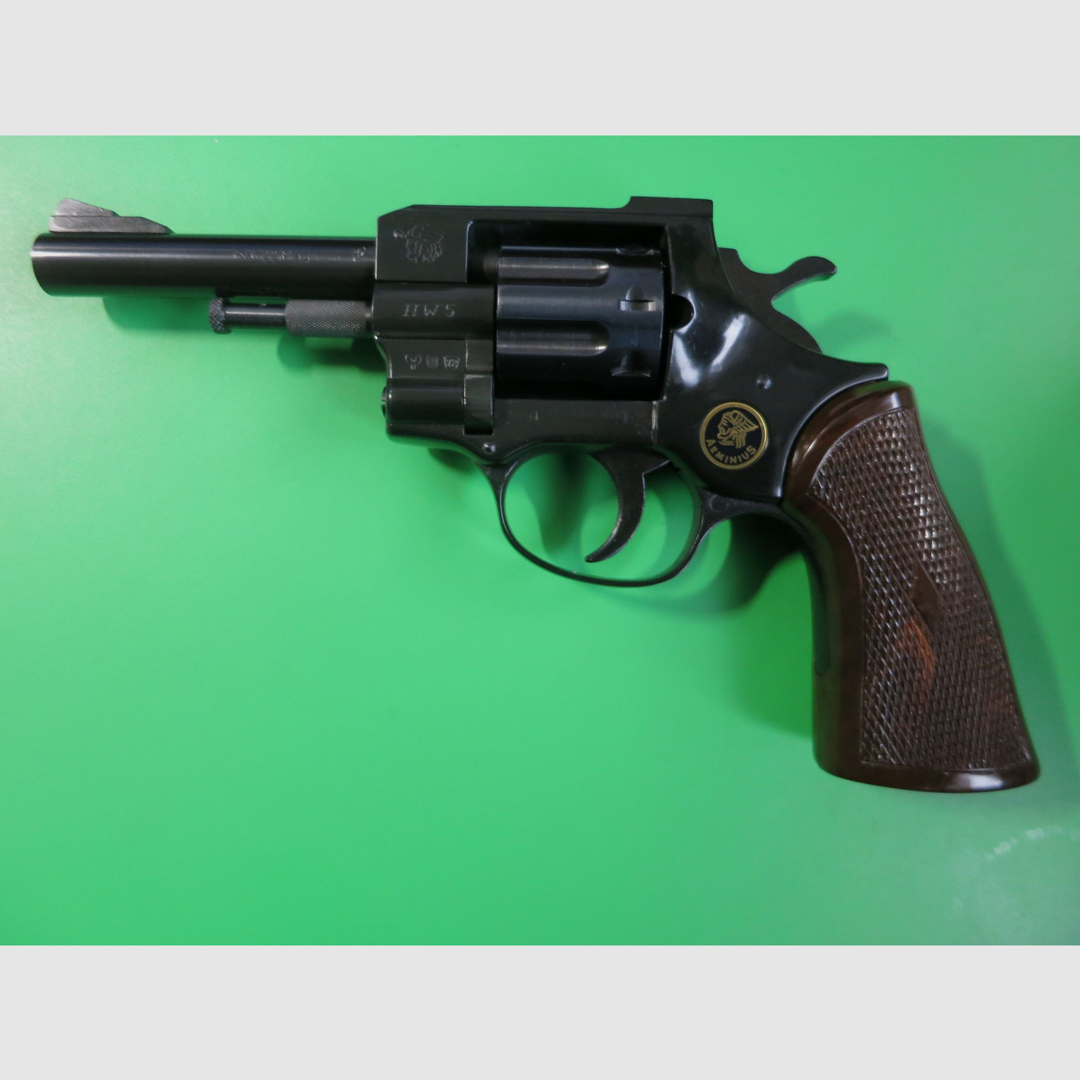 Weihrauch (Arminius ) HW5, .22 WinMag, revólver de caza de trampa, como nuevo   #72