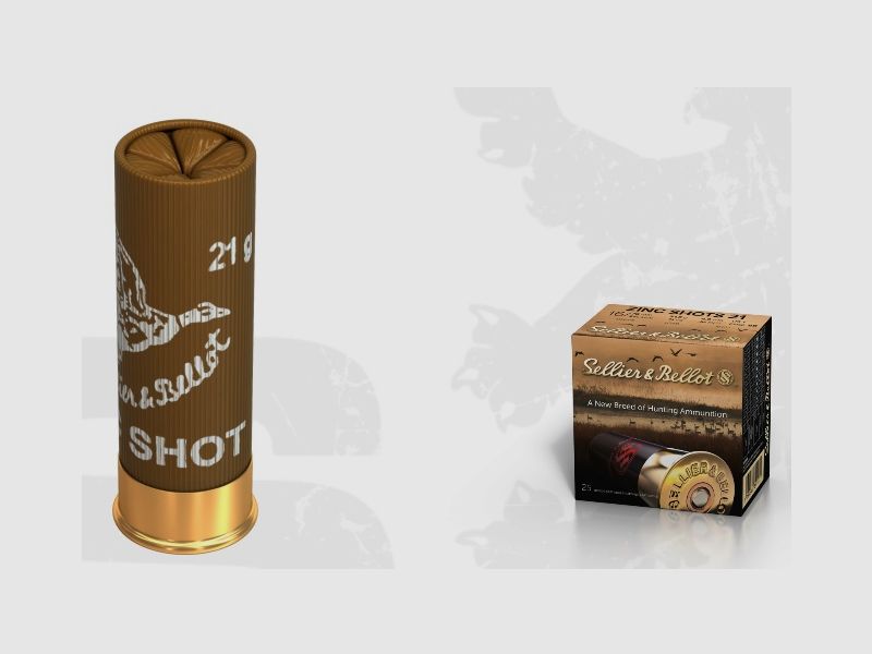 Cartucce SELLIER & BELLOT S&B 16/70 ZINC SHOT 21g 4mm