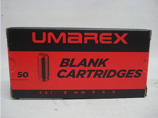 Umarex Platzpatronen 9mm PAK - (a50)