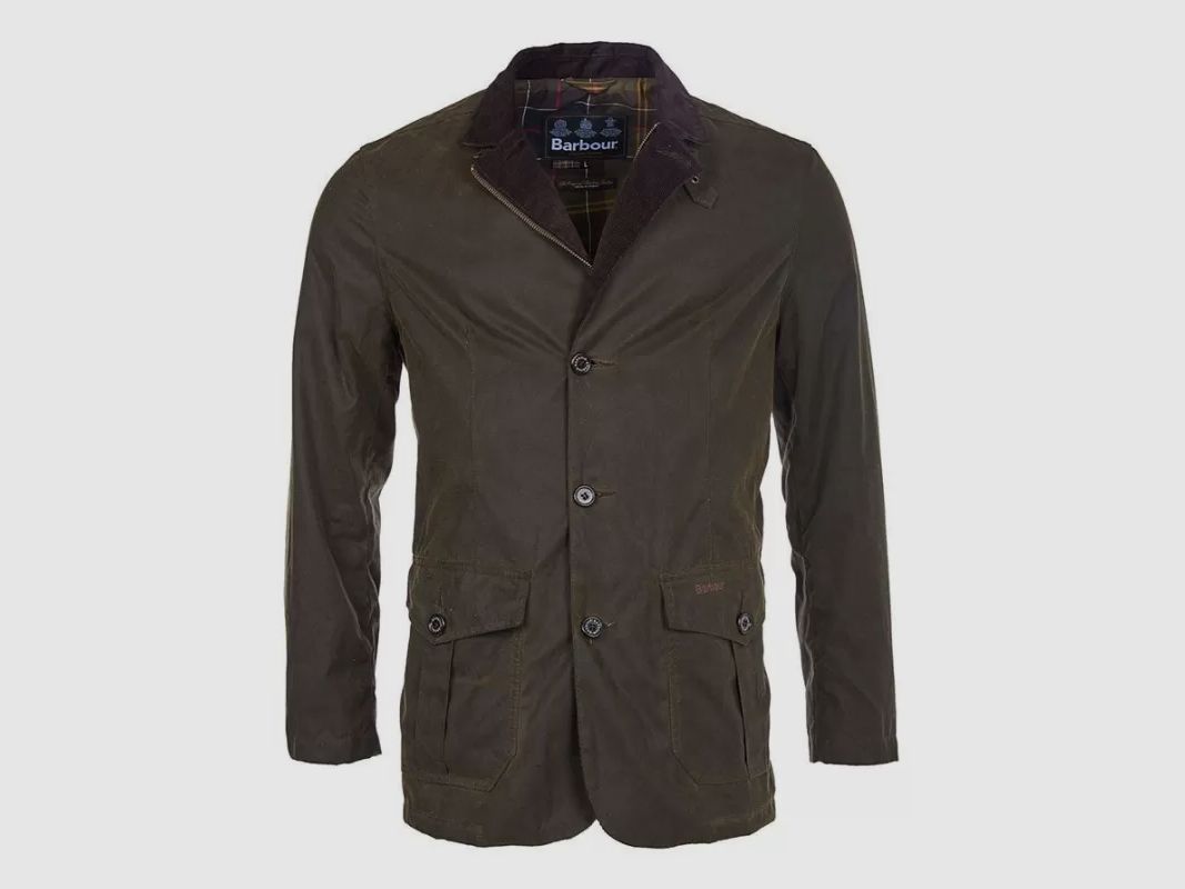 Barbour Lutz Wax olive