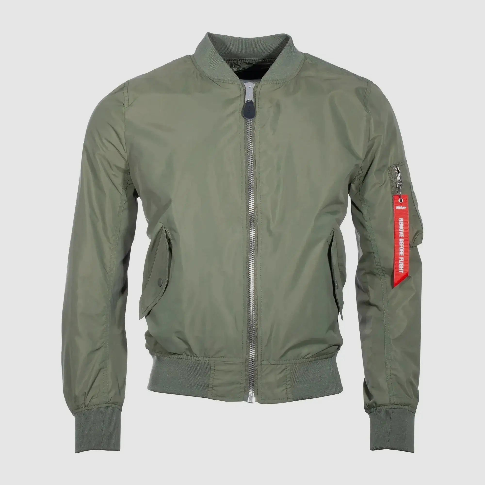 Mil-Tec MA1 Chaqueta de Vuelo de Verano - Oliva / S Hombres