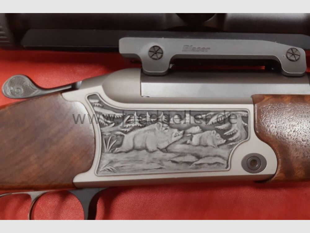 Mountain rifle Blaser BS 95 Luxury .30R Blaser and 5.6x50R Mag with 2.5-10x50 .30RBlaser; 5.6x50R Mag