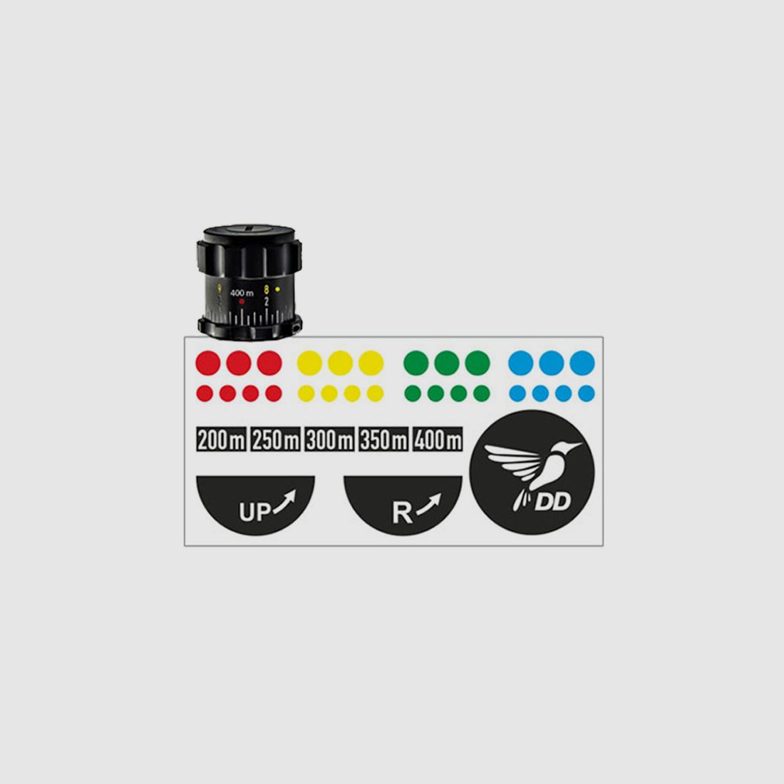 DDoptics | Marking set | for riflescopes