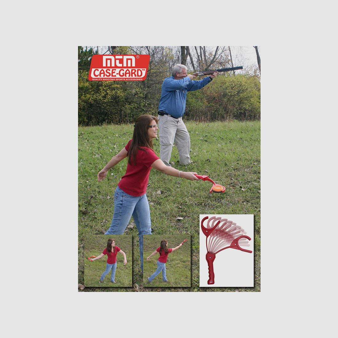 MTM Lanceur de plateaux EZ-3 rouge