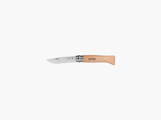 Coltello Opinel 08 lama inox manico faggio