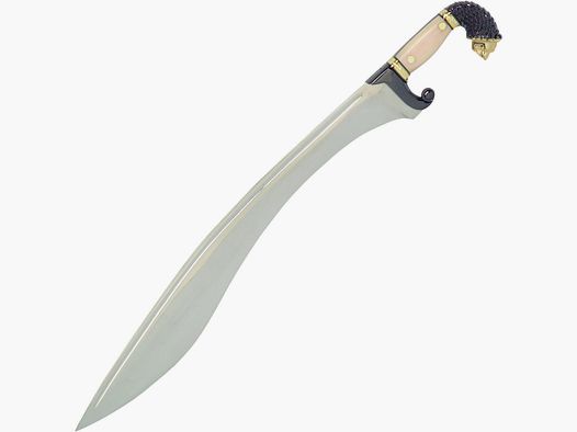 Schwert Falcata mit Löwenkopf