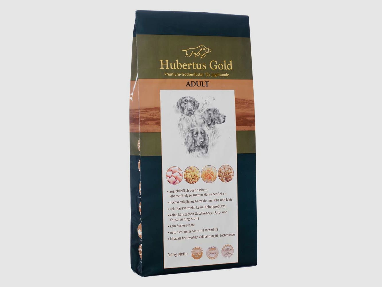 Hubertus Gold Adult Premium-Trockenvollkost, Bild 1 von 3