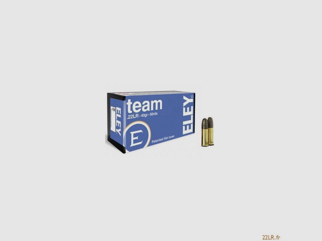 Patrone 22LR Eley Team – 40G
