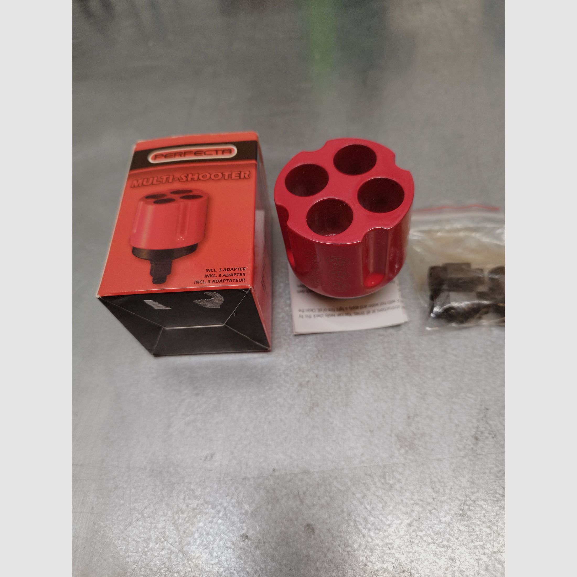 Umarex Perfecta Multi Shooter 4-way with 3 adapters Type I,K,C !!!Like new!!!