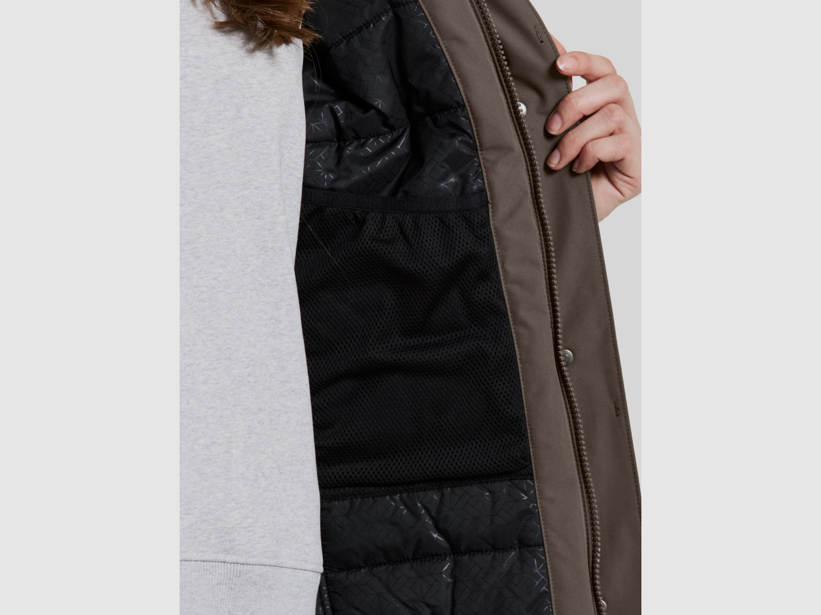 DIDRIKSONS Erika Women's Parka 3 Mocha Brown