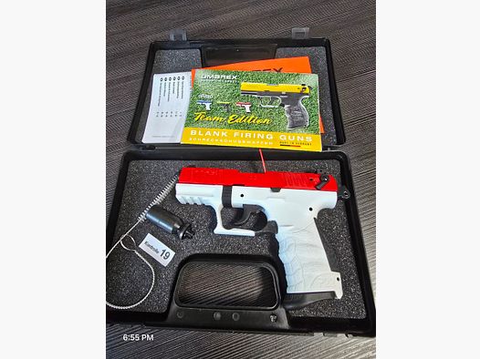 Walther P22Q  White/Red Team Edition