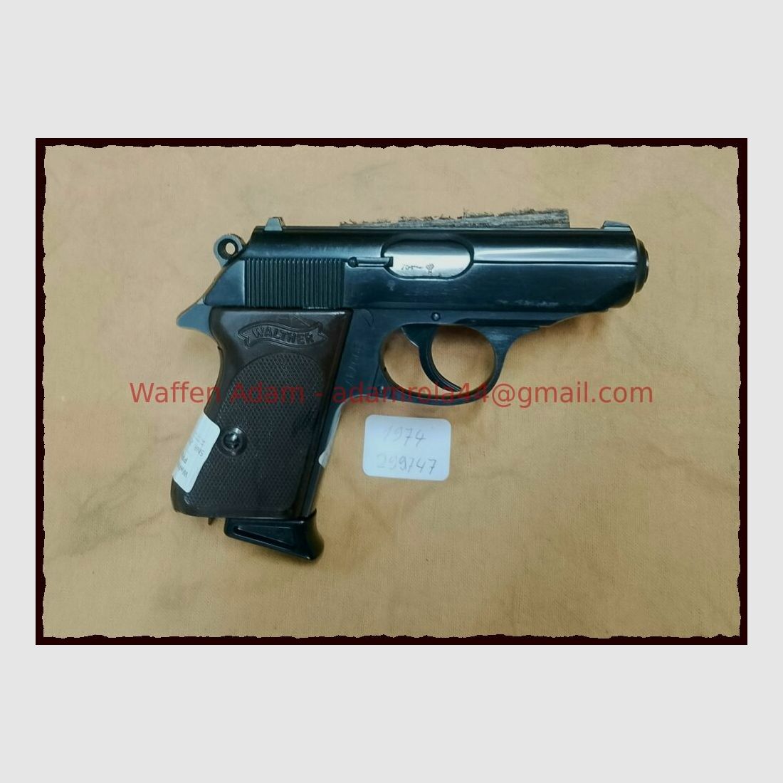 Carl Walther, Ulm PPk all-steel, 1974