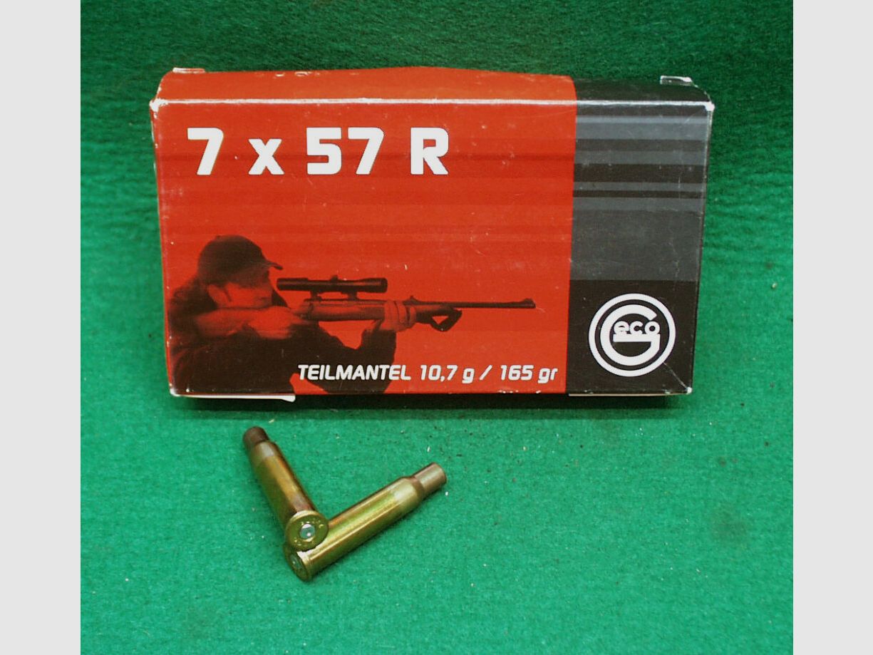 RWS, Geco bossoli 7x75R, usati