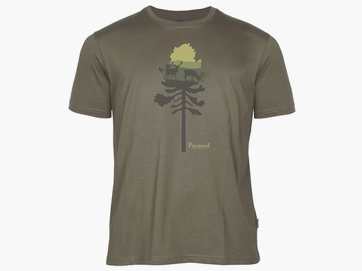 Camiseta Pinewood Finnveden Reciclada Outdoor