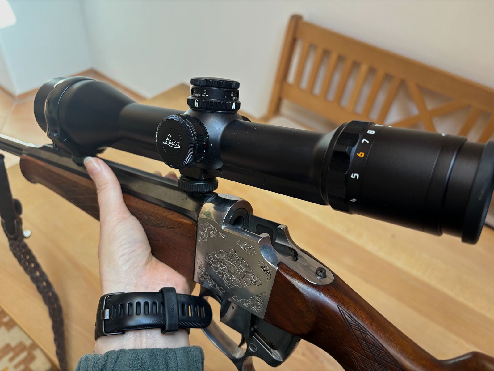 RARITÀ Blaser 820 Standard Blockbüchse – Cal. 6,5x57R – ottimo stato con Leica Visus 3.12x50l LW reticolo illuminato