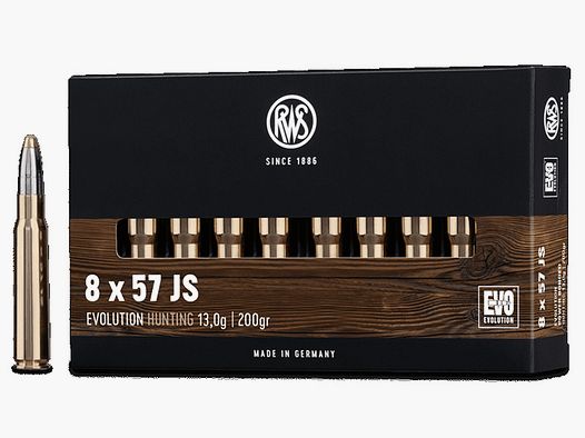 RWS EVO 13.0g - 201gr 8x57JS