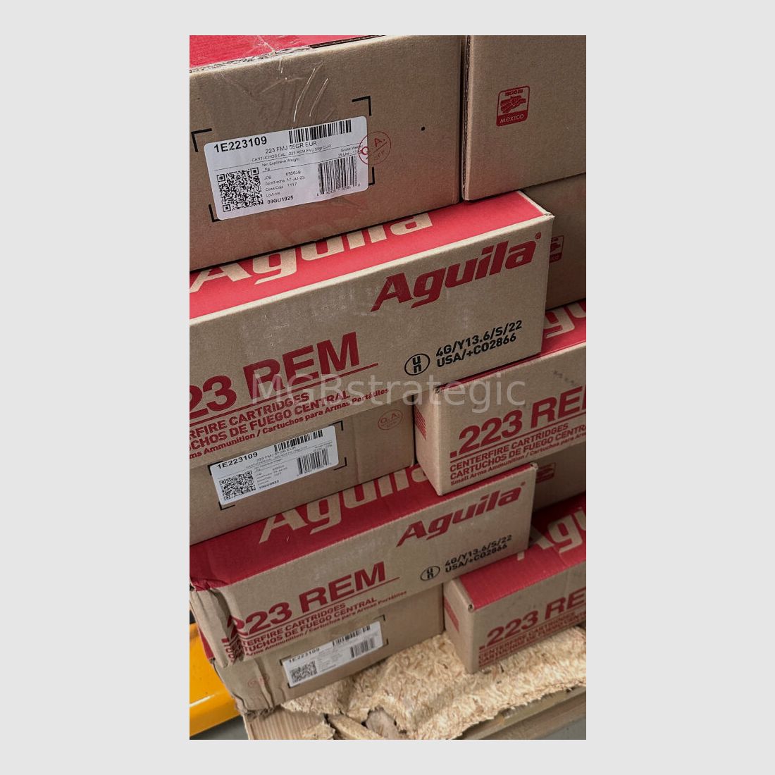 AGUILA MUNITION .223 REM 55GR STANDARD FMJ 50/1000 UVP Box: 31.00 EUR = 620 €