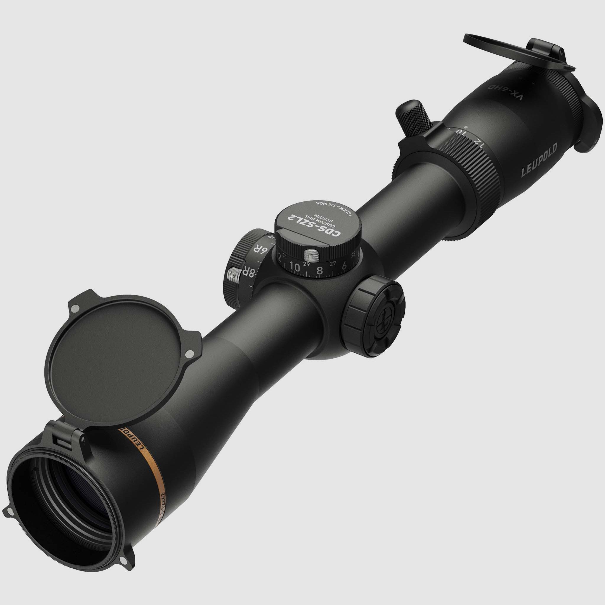 LEUPOLD VX-6 HD Gen2 2-12X42mm CDS-ZL2 Illum. Firedot Duplex 30mm, immagine 1 di 8