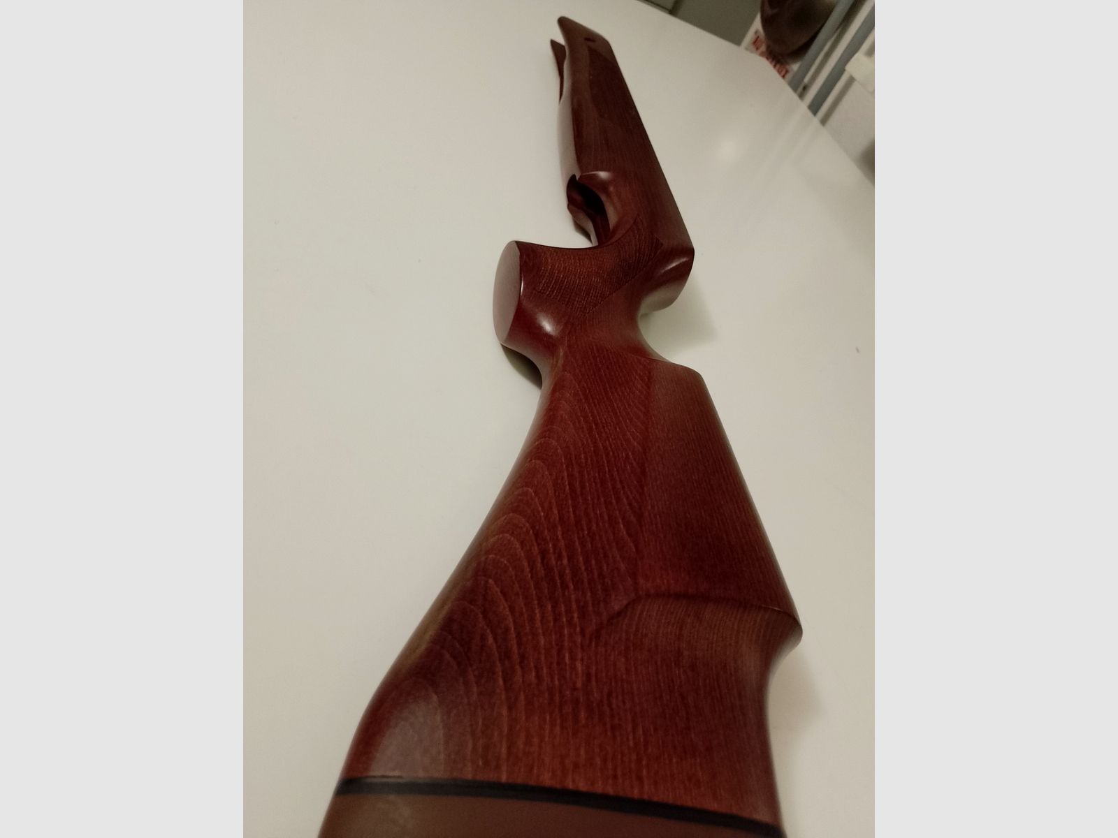 Wechselschaft für Luftgewehr Weihrauch HW77 - HW97neues Modell mit Backe Fischhaut und Gummischaftkappe, Bild 12 von 13