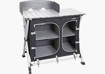 Campingschrank, zwart, Azabache CT Cross Square