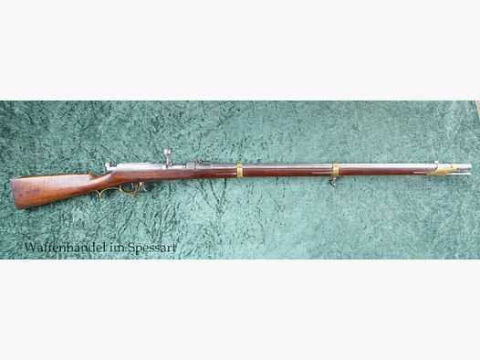 Aiguille d'allumage fusil d'infanterie modèle 1841, Saarn 1858-1866